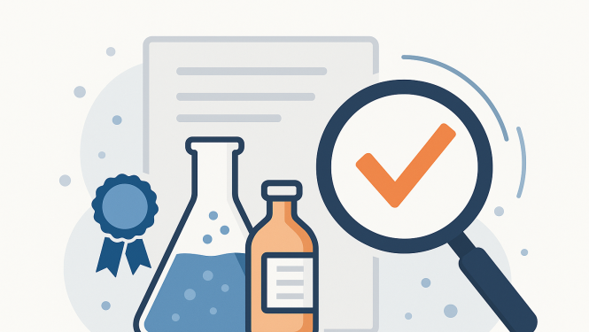 zīmējums, kurā attēlotas divas medicīniskās kolbas