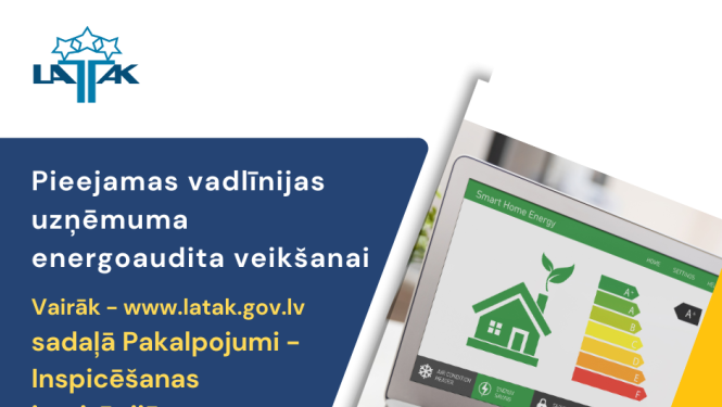 Energoaudita attēlojums -zaļa māja ar lapiņu