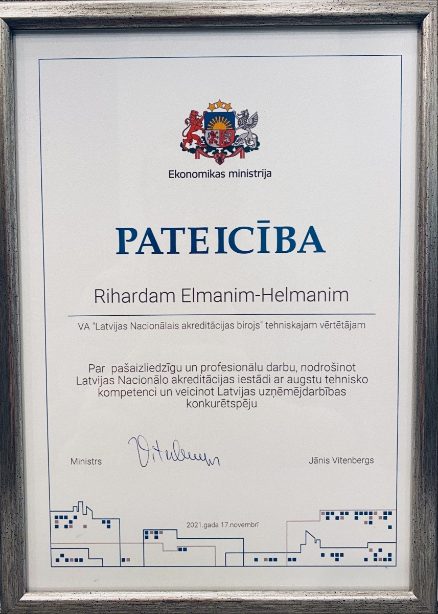 Pateicība Rihardam Elmanim-Helmanim