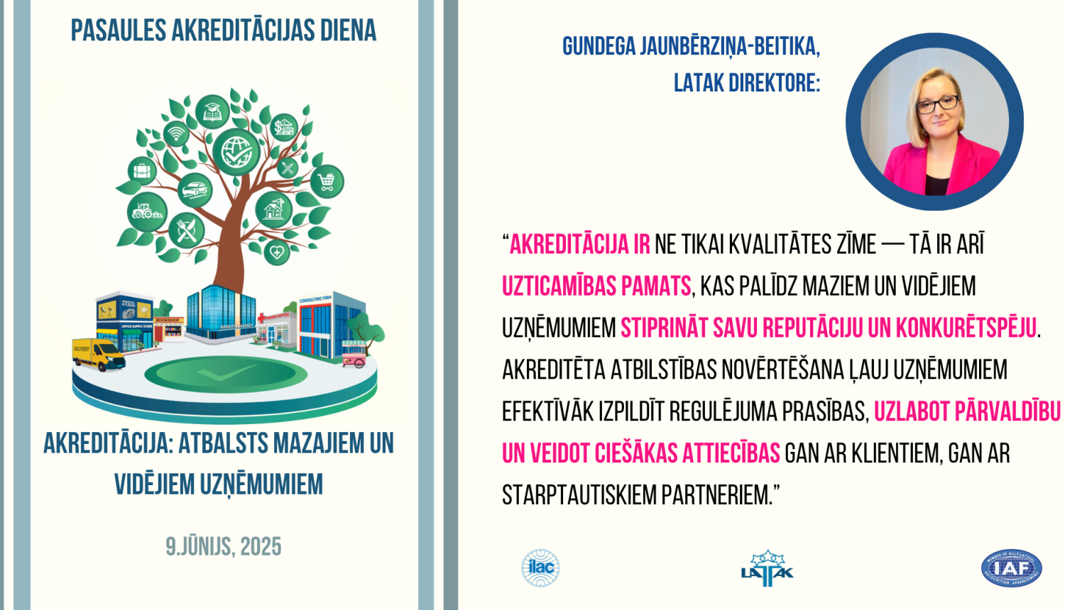 Koks, dažādi transporti, simboli, kas apzīmē uzņēmējdarbību, citāta teksts, direktores foto